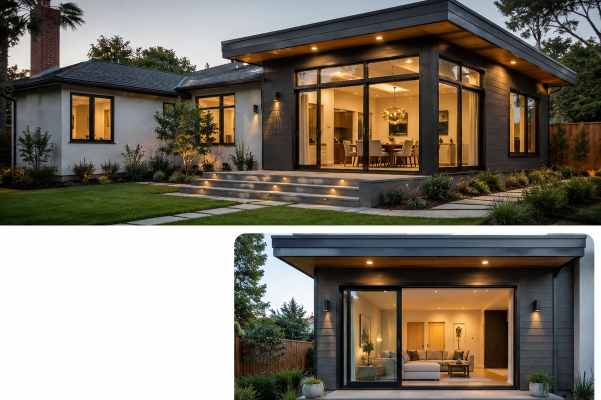 Family-room wing